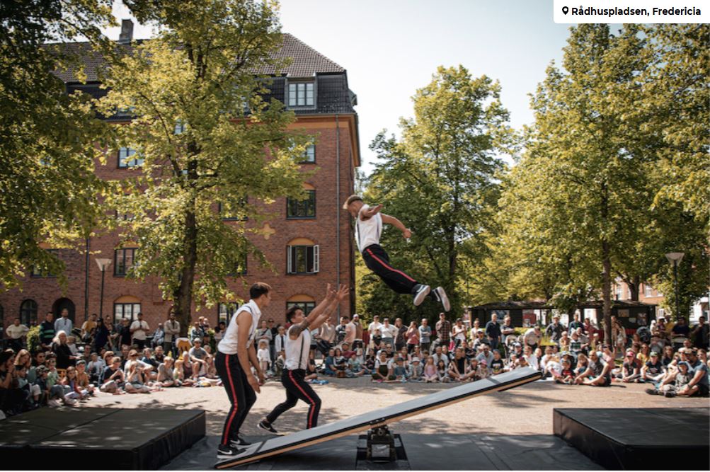 Billede af cirkusshow