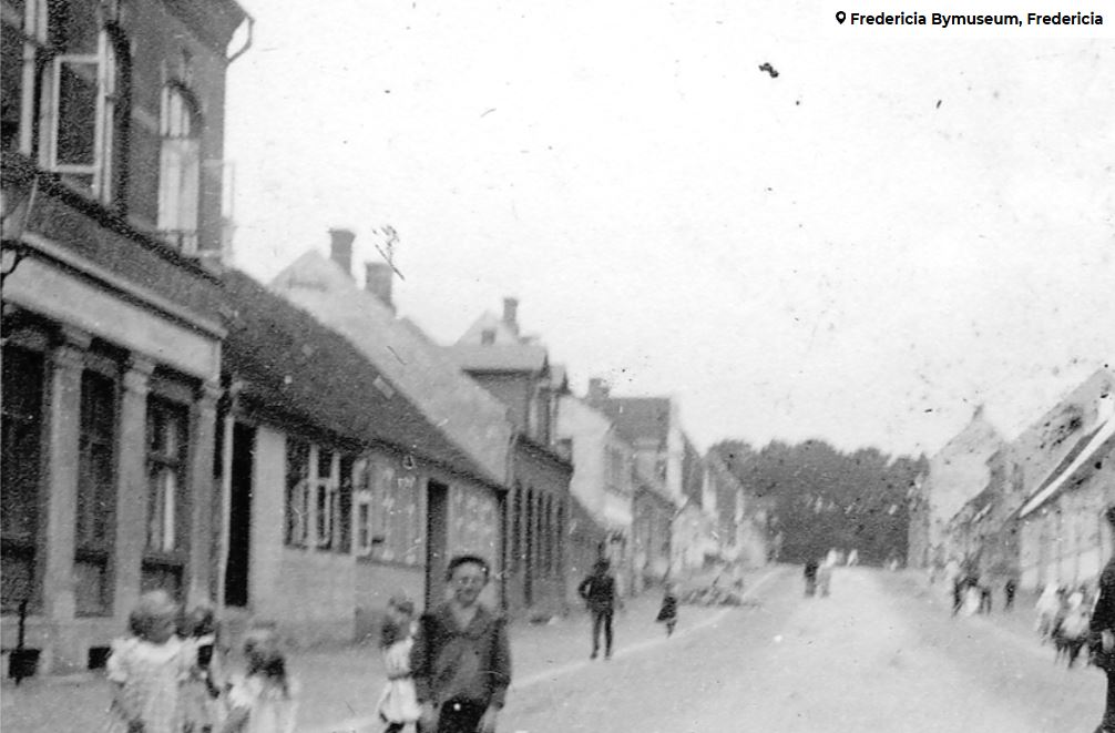 Historisk bybillede fra Fredericia
