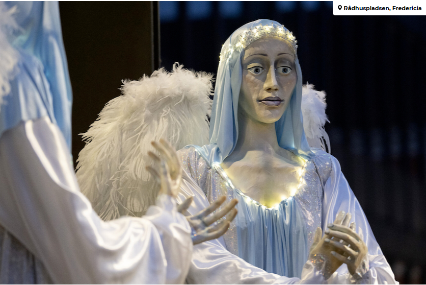 Billede af juleengel