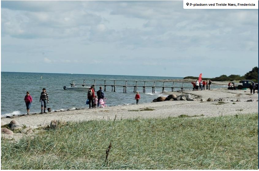 Billede af Trelde Næs strand