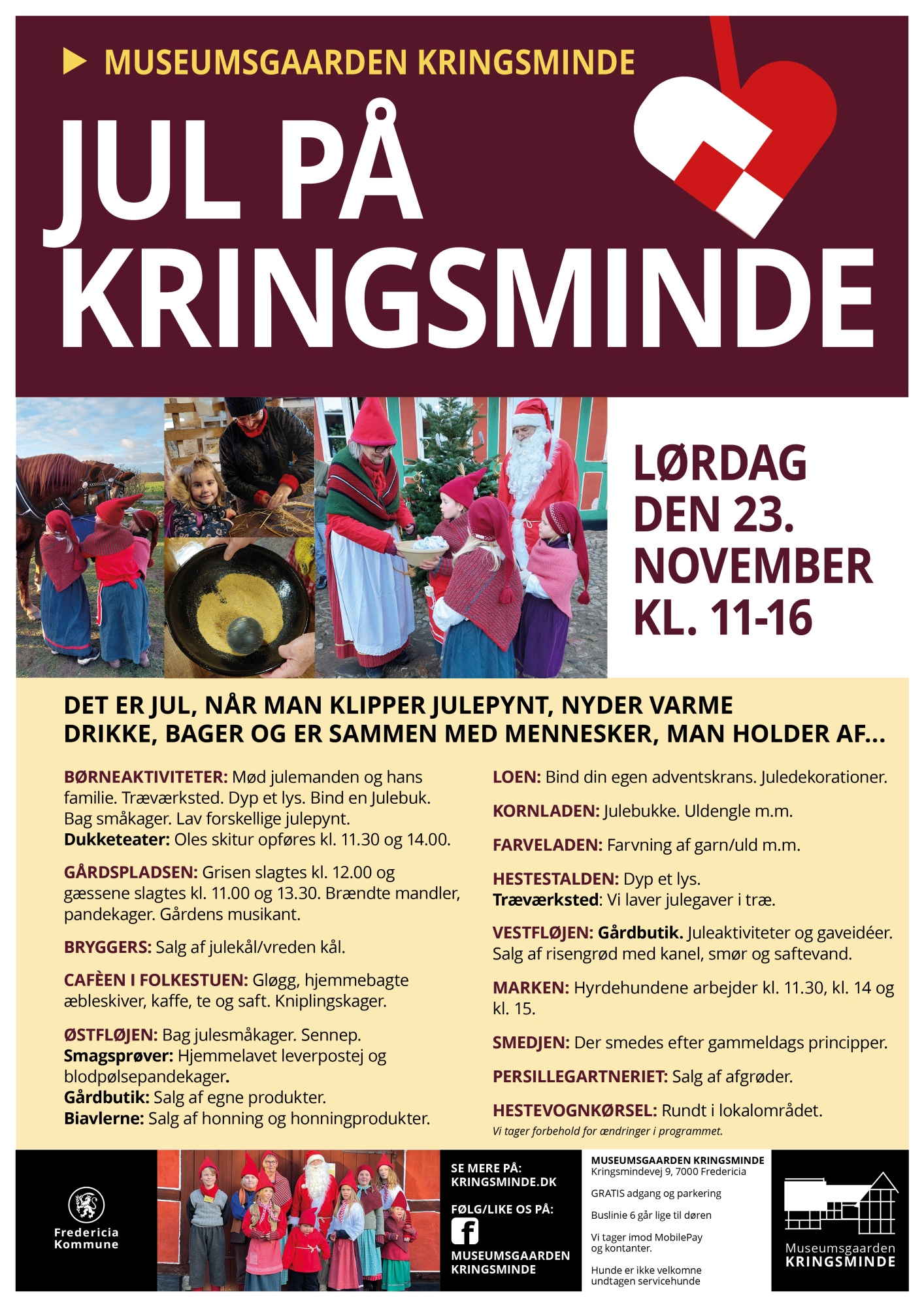 Jul på Museumsgården Kringsminde