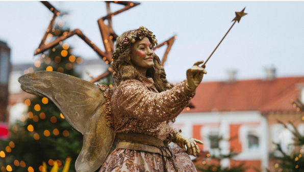 Billede af juleengel