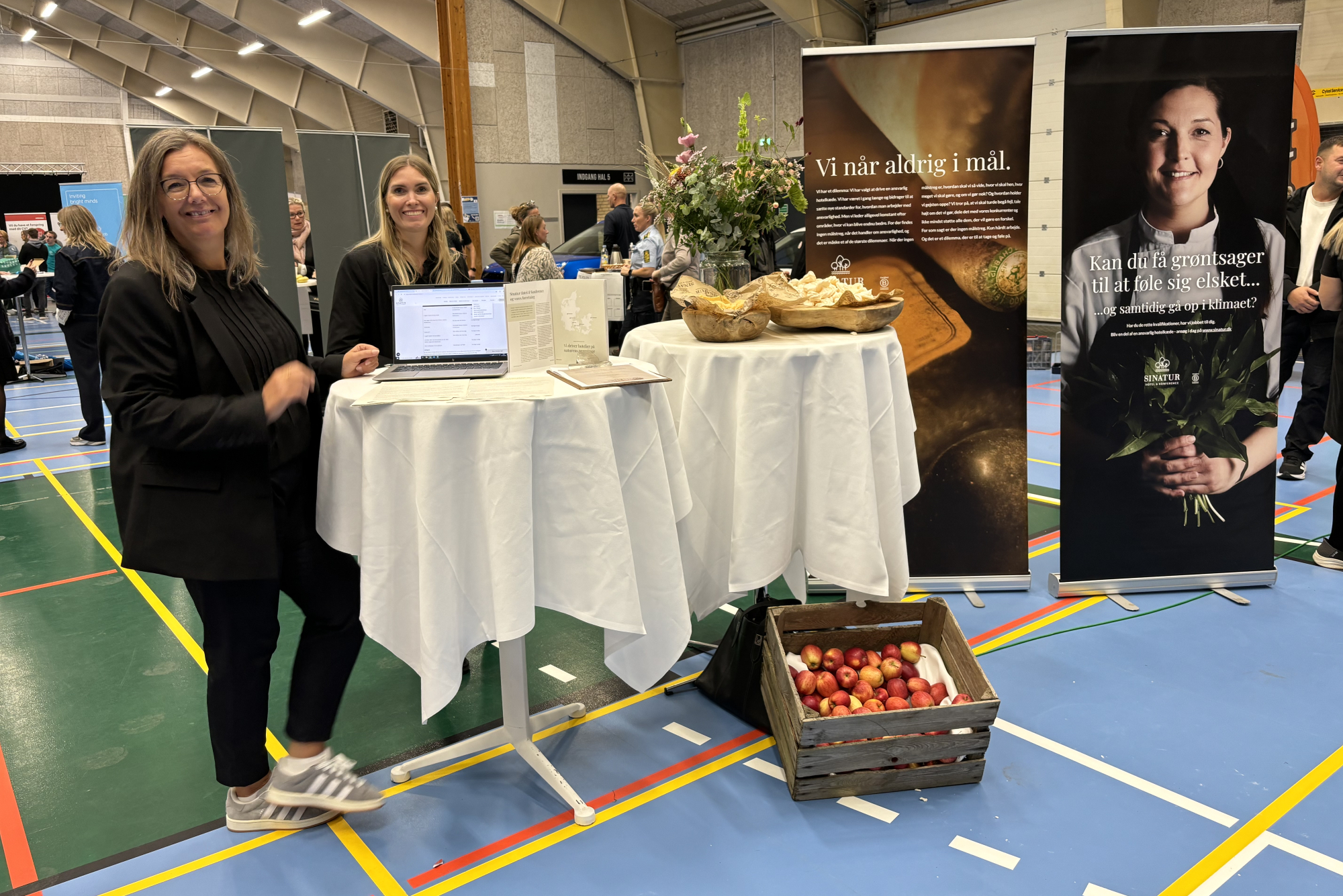 Billede af messestand