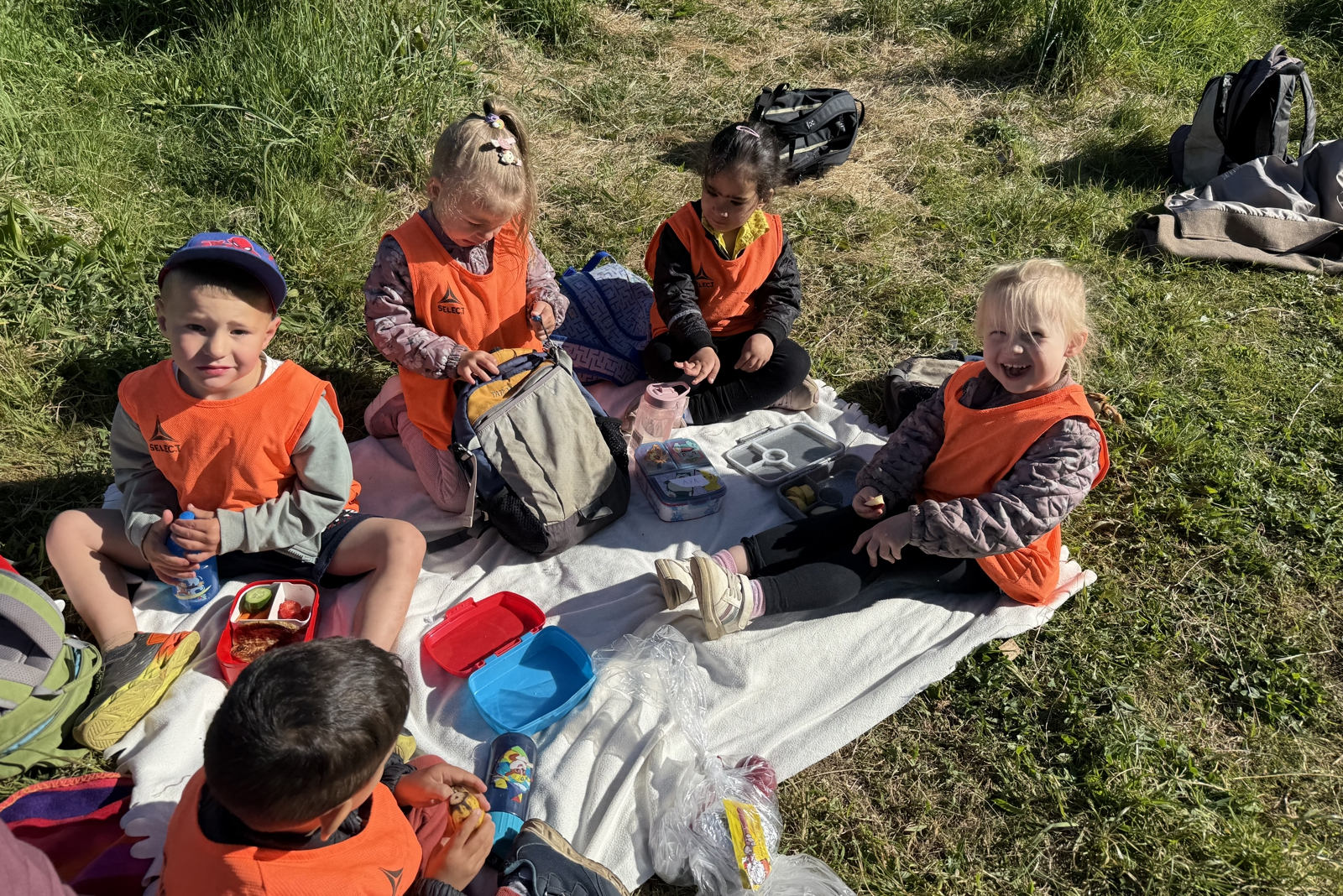 billede af børn fra Kastanjegården