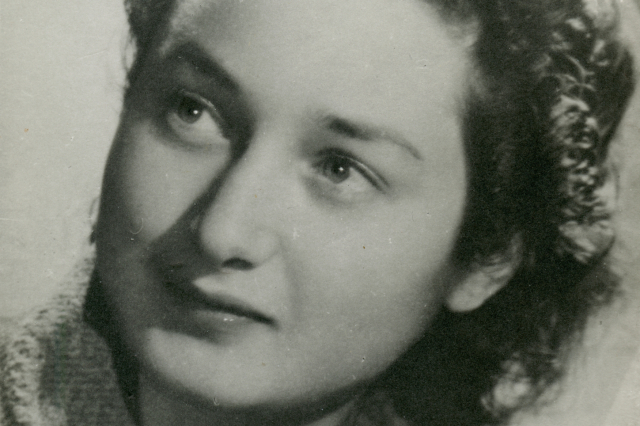 Ungdomsbillede af Arlette Andersen